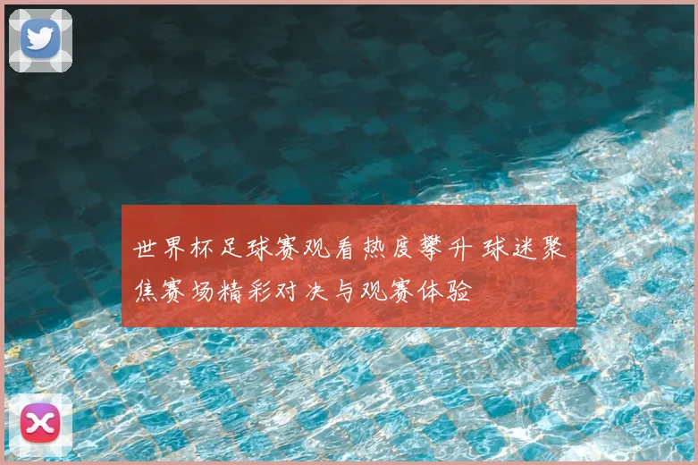 世界杯足球赛观看热度攀升 球迷聚焦赛场精彩对决与观赛体验