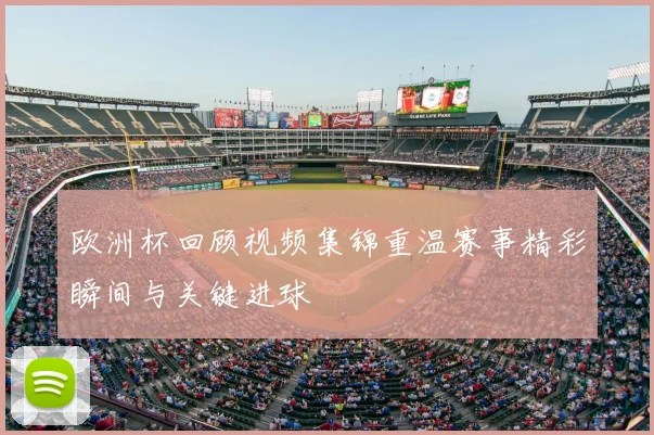 欧洲杯回顾视频集锦重温赛事精彩瞬间与关键进球